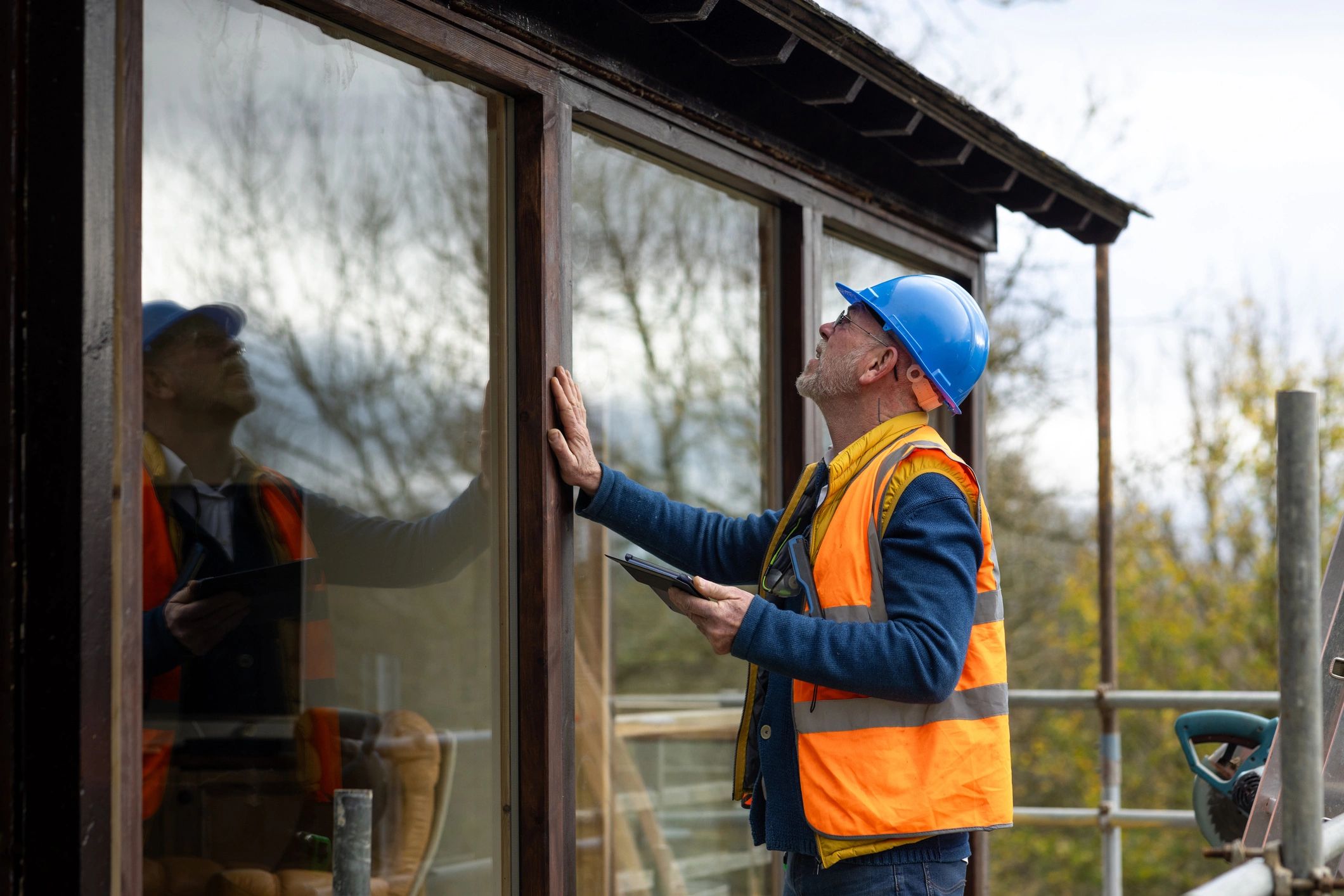 Property inspection related to moisture and mold concerns
